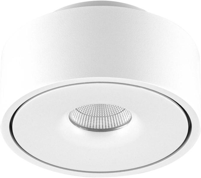 ARDEBO.de EVN MIRAS S Deckenanbau, IP20, 200-240V, 11,7W, 3000K, 1272lm, CRI90, rund, 80% down / 20% up, weiß (DD20120102)
