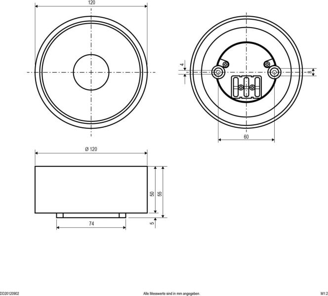EVN MIRAS S Deckenanbau, IP20, 200-240V, 11,7W, 3000K, 1272lm, CRI90, rund, 80% down / 20% up, schwarz (DD20120902)