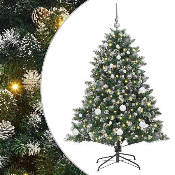 ARDEBO.de - KünstlicherWeihnachtsbaum Grün 150cm PVC