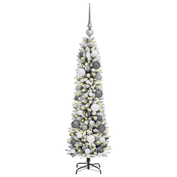 KünstlicherWeihnachtsbaum Weiß 120cm PVC