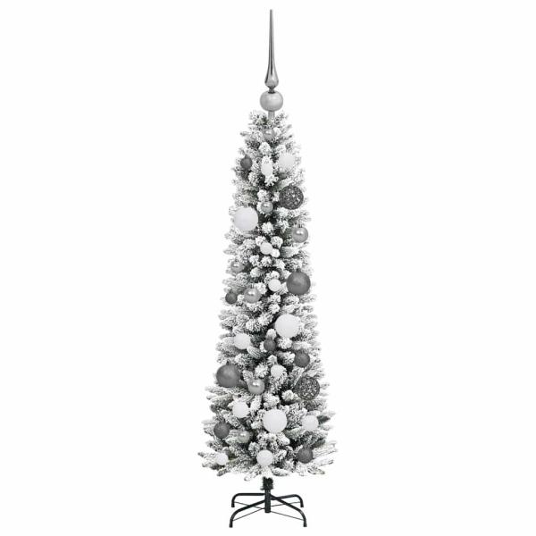 KünstlicherWeihnachtsbaum Weiß 120cm PVC