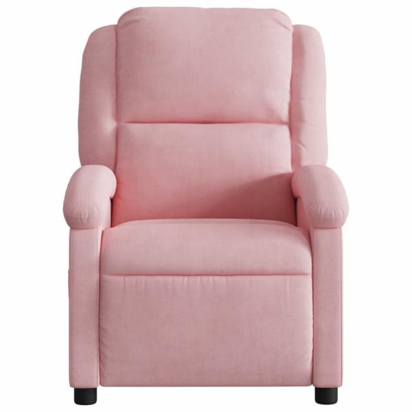 Relaxsessel Rosa Samt