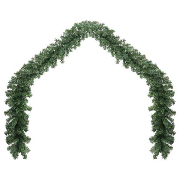 Weihnachtsgirlande 2 pcs Grün 40 m PVC