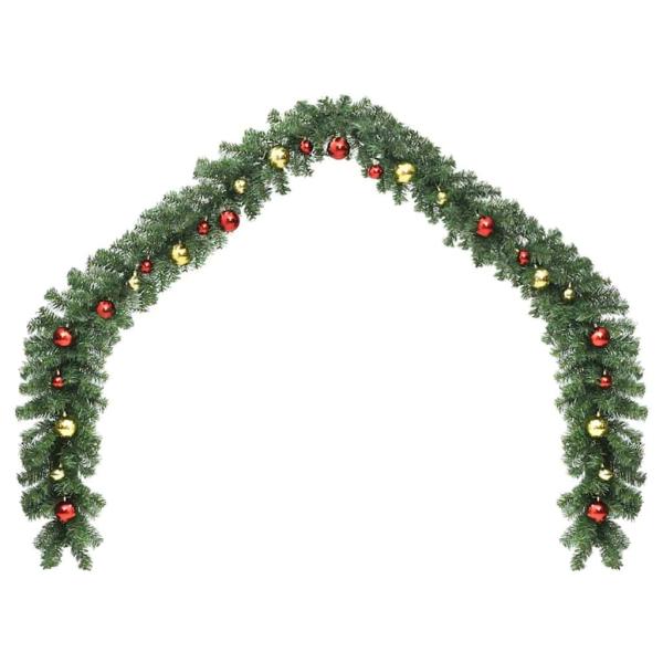 Weihnachtsgirlande 2 pcs Grün 40 m PVC