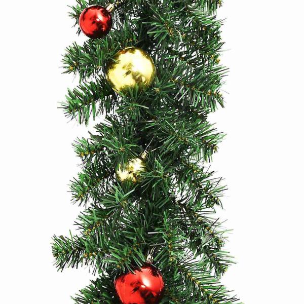 Weihnachtsgirlande 2 pcs Grün 40 m PVC