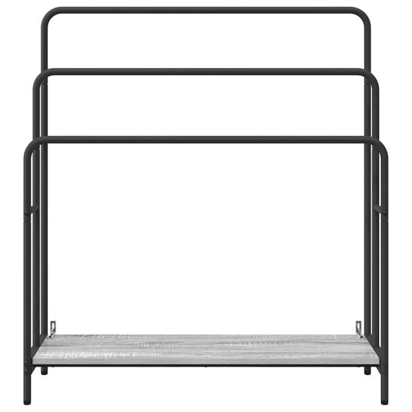 Kleiderständer Grau Sonoma 90 x 30 x 100,5 cm Holzwerkstoff