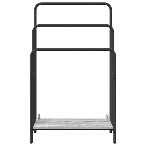 Kleiderständer Grau Sonoma 60 x 30 x 100.5 cm Holzwerkstoff