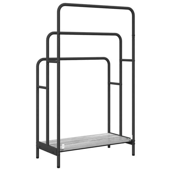 Kleiderständer Grau Sonoma 60 x 30 x 100.5 cm Holzwerkstoff