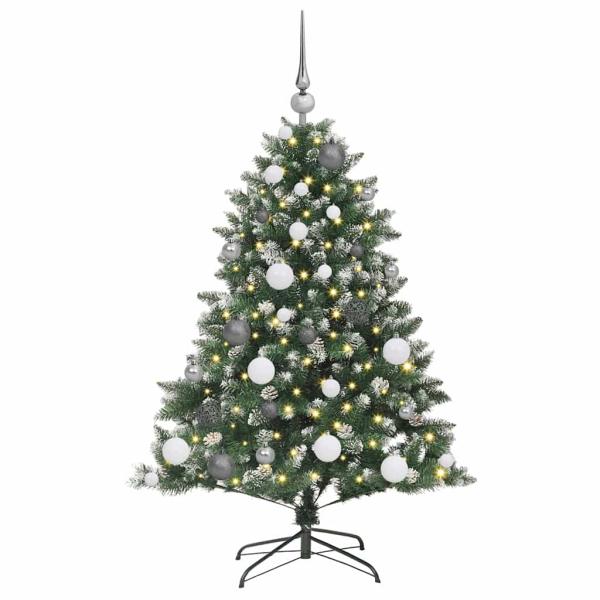KünstlicherWeihnachtsbaum Grün 120cm PVC