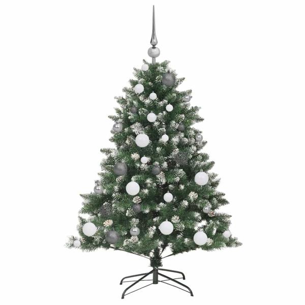 KünstlicherWeihnachtsbaum Grün 120cm PVC