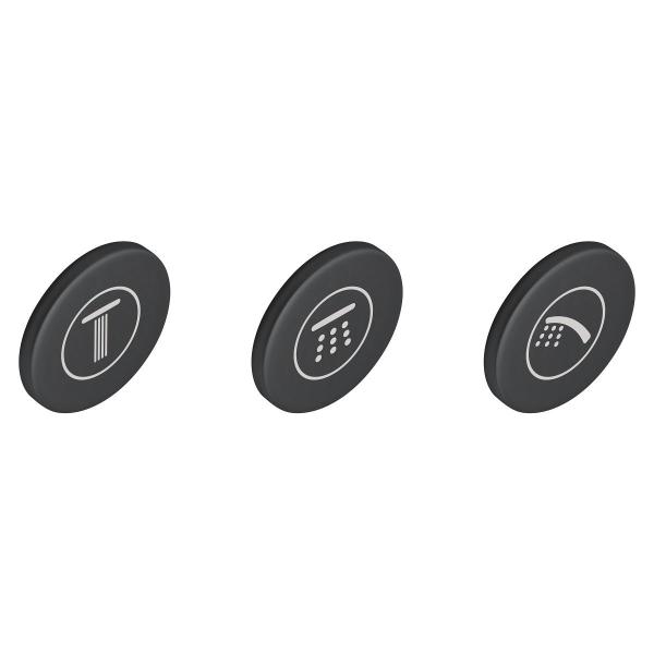 ARDEBO.de GROHE Smartcontrol Symbolkappen für Aufputzarmaturen, granit (14079XH0)