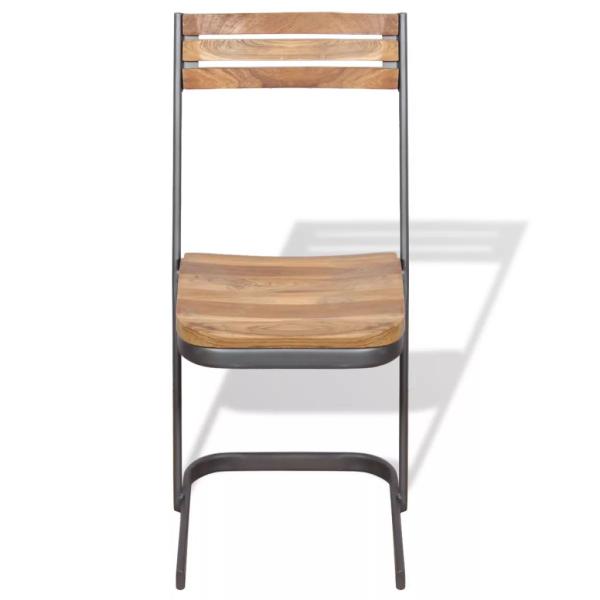 Esszimmerstühle 6 Stk. Massivholz Teak