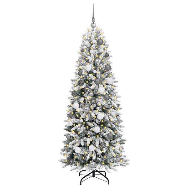 KünstlicherWeihnachtsbaum Weiß 180cm PVC