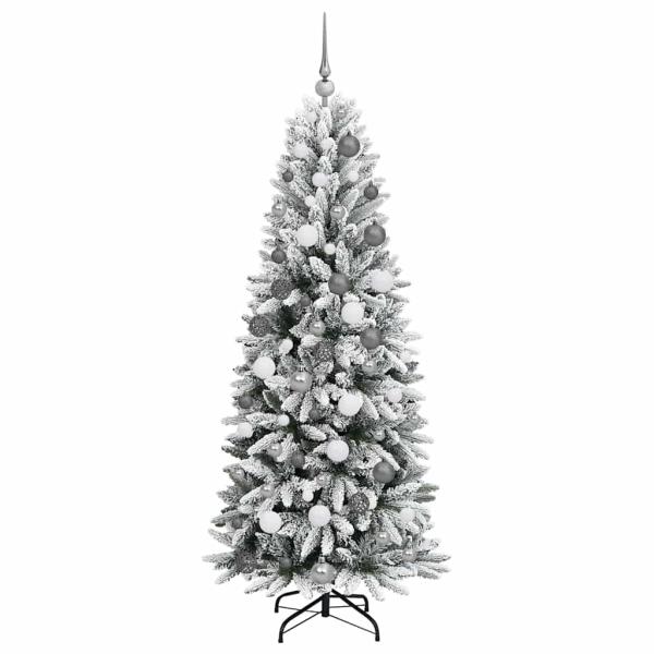 KünstlicherWeihnachtsbaum Weiß 180cm PVC