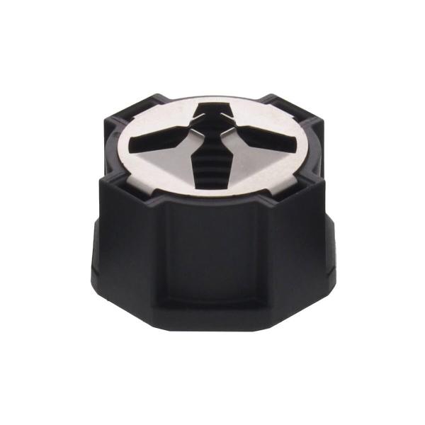 ARDEBO.de Wiska MagikNUT 25 BK EMV-Gegenmutter, Kunststoff, M25, schwarz (10111062)