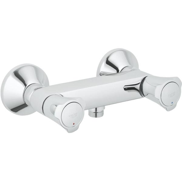 ARDEBO.de GROHE Costa Brausebatterie, Wandmontage, eigensicher, chrom (26330001)