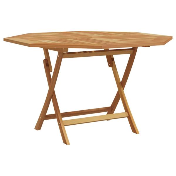 Garten Essgruppe 5 pcs Braun Massivholz Teak