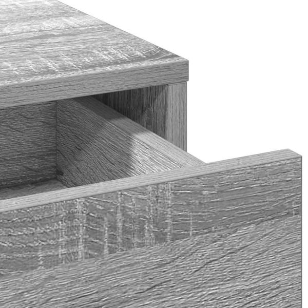 Schminktisch 2 pcs Grau 50 x 41 x 135 cm Holzwerkstoff