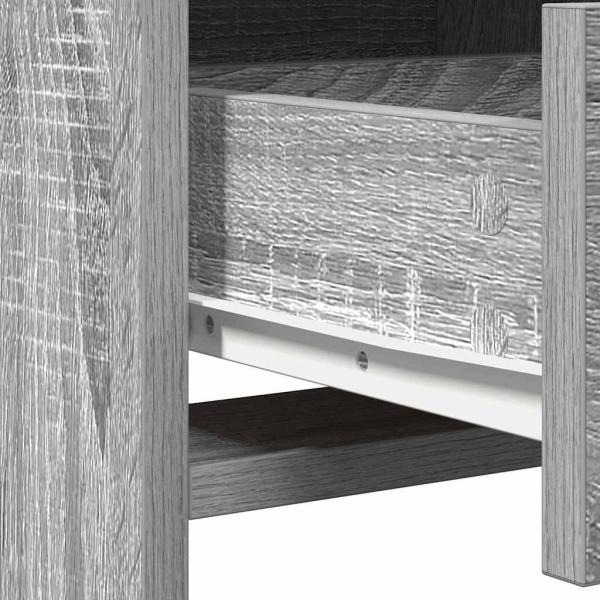 Schminktisch 2 pcs Grau 50 x 41 x 135 cm Holzwerkstoff