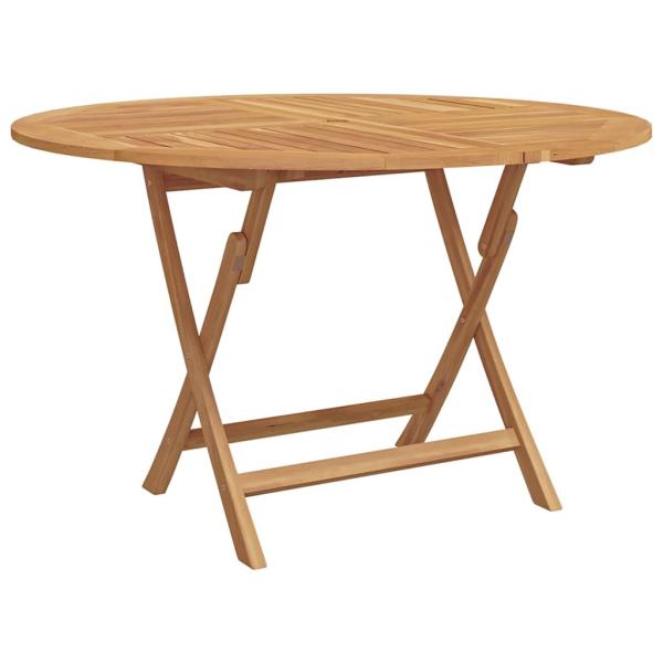 Garten Essgruppe 5 pcs Braun Massivholz Teak