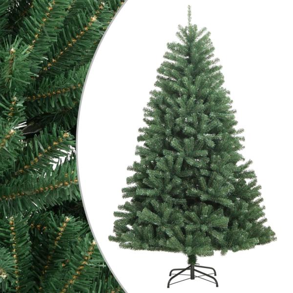 ARDEBO.de - Künstlicher Weihnachtsbaum Klappbar mit Ständer Grün 240 cm