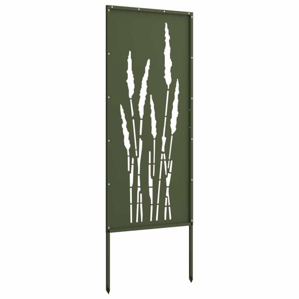 Garten dekoratives Panel Olivgrün 50 x 140 cm