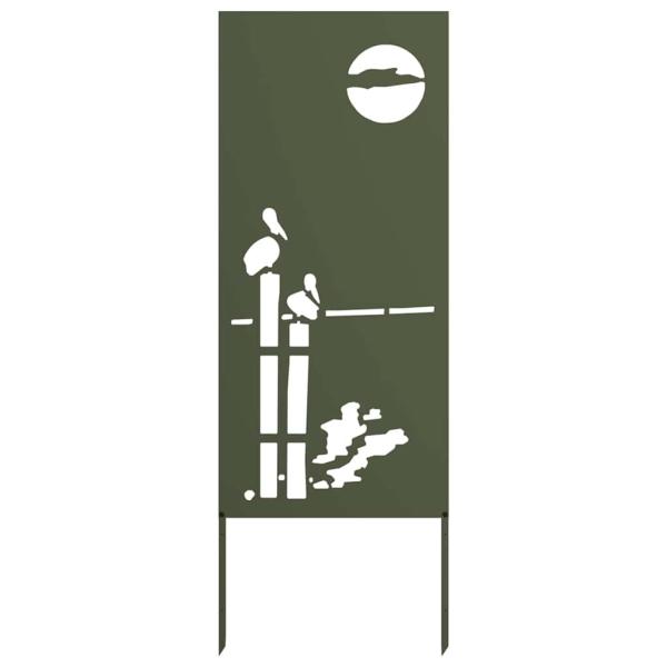 Garten dekoratives Panel Olivgrün 50 x 140 cm