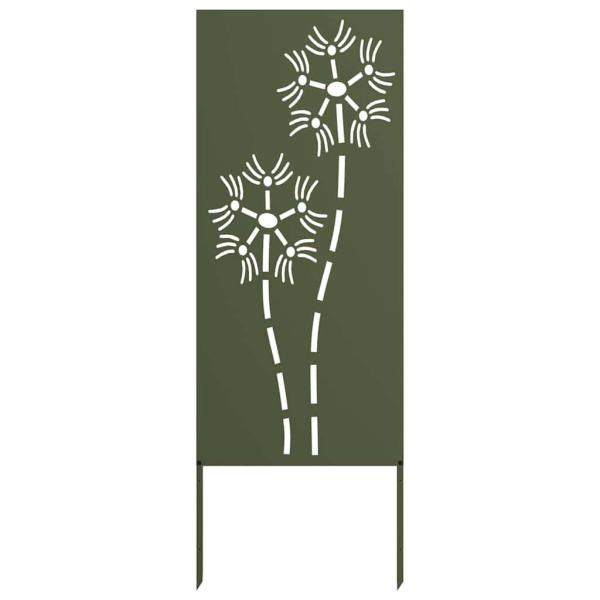 Garten Sichtschutz-Leinwand Olivgrün 50 x 140 cm