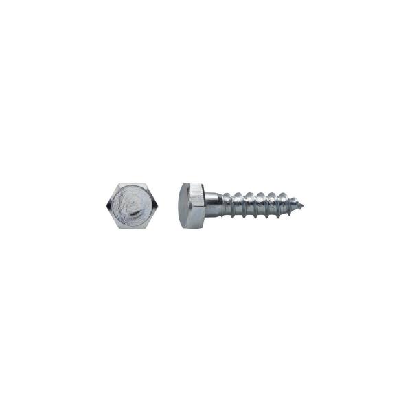 ARDEBO.de Joseph Dresselhaus 000800152850 Sechskant Holzschraube, verzinkt, 8x50mm