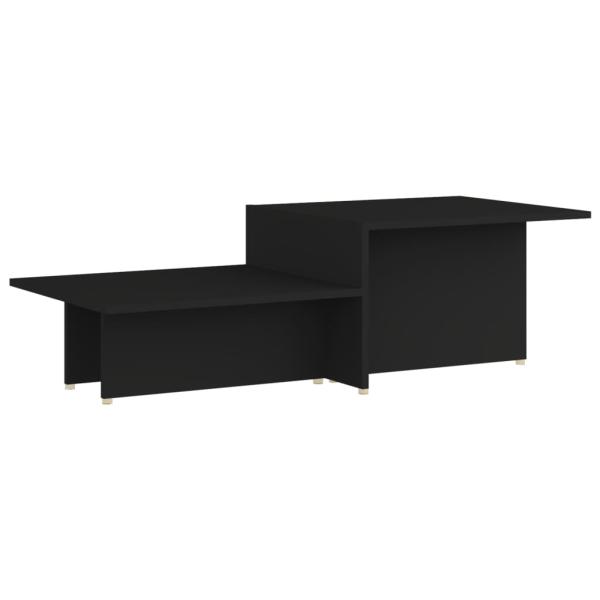 Couchtisch Schwarz 111,5x50x33 cm Holzwerkstoff