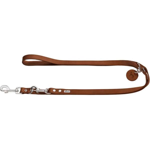 ARDEBO.de Hunter V-Leine Rindsleder cognac 13/300 