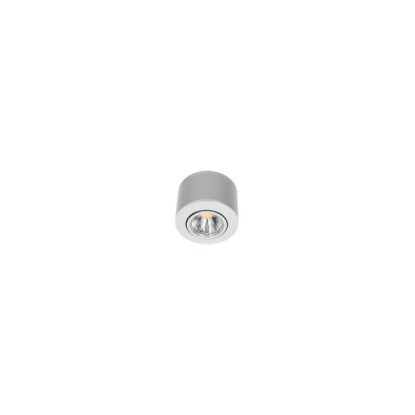 ARDEBO.de Nobile 1856676923 Aufbau LED-Downlight, A5068, 9,5W, 38°, dimmbar, warmweiß, nickel-gebürstet