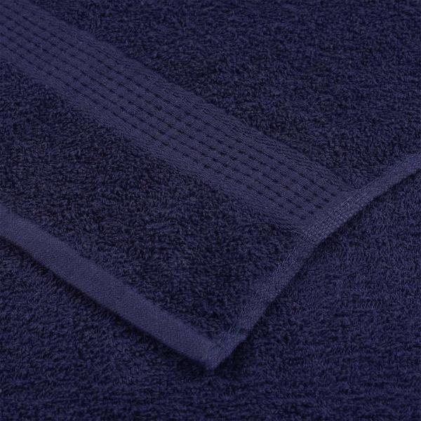 Gästetücher 2 Stk. Marineblau 30x50 cm 360 g/m² 100% Baumwolle