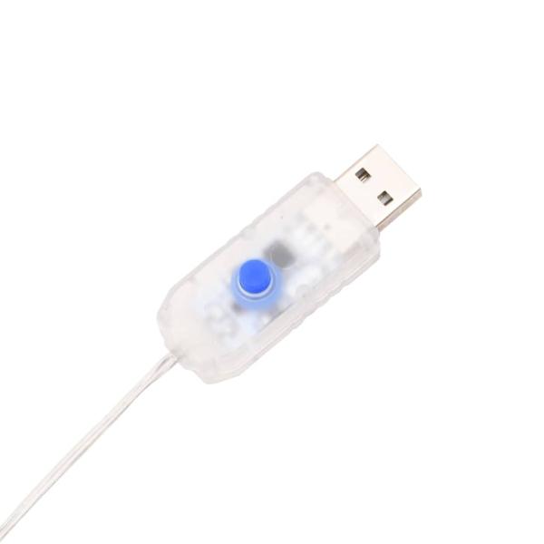 LED Rentiere 5 pcs Silber Stoff