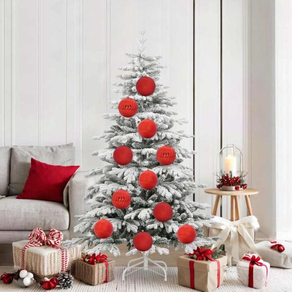 ARDEBO.de - Weihnachtskugel-Set 9 pcs Rot