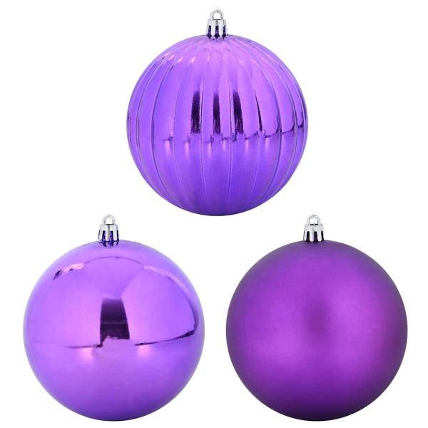 Weihnachtskugel-Set 15 pcs Lila