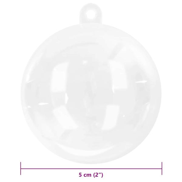 Weihnachtskugel-Set 200 pcs Ø 5 cm