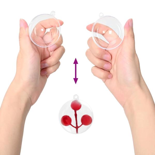 Weihnachtskugel-Set 100 pcs Ø 10 cm