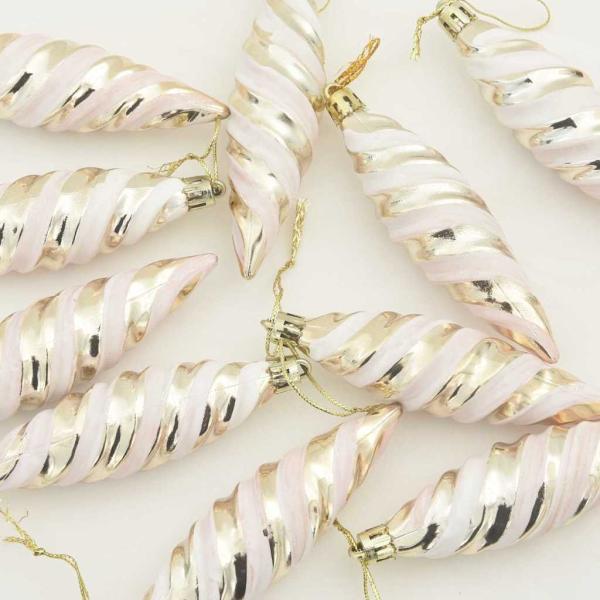 Weihnachtsbaumdekoration 40 pcs Champagner