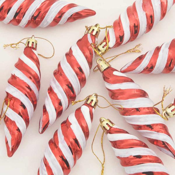 Weihnachtsbaumdekoration 40 pcs Rot