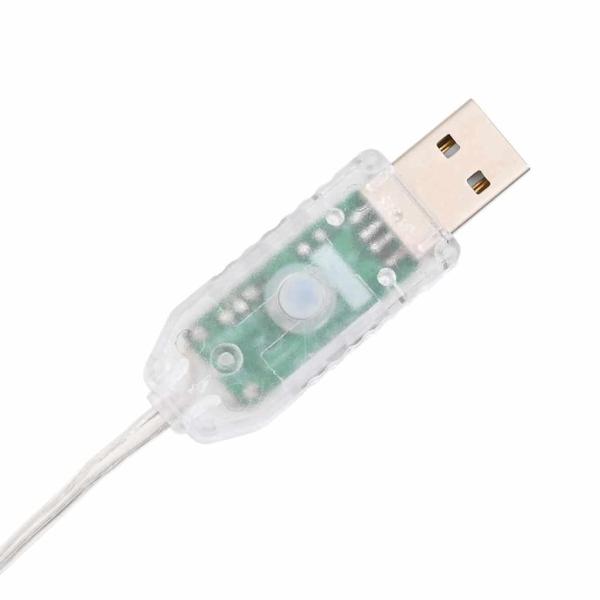 Schnee-Pinguin Figur Warmweiß 78 x 88 x 180 cm Stoff