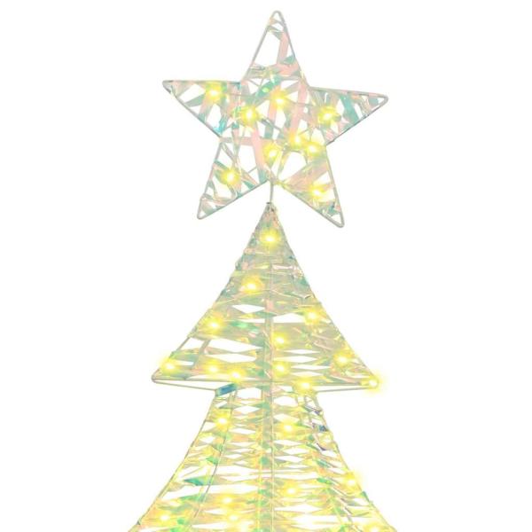 Weihnachtsbaum mit 240 LEDs Warmweiß 180 cm PET