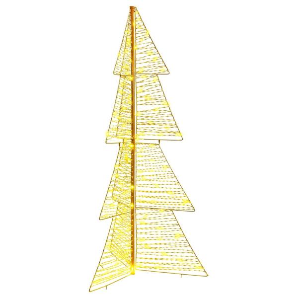 ARDEBO.de - Weihnachtsbaum mit 160 LEDs Warmes Weiß 150 cm PET