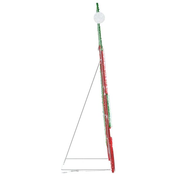 Beleuchteter Weihnachtsmann Warmes Weiß 62 x 70 cm