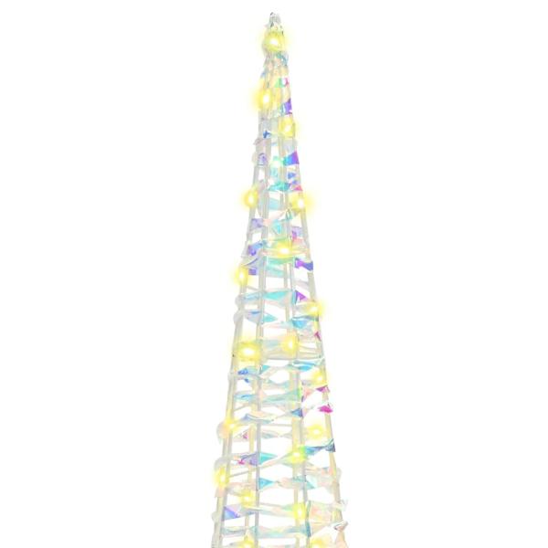 Weihnachtsbaum 3 Stk. Warmweiß 20 x 20 x 80 cm PET 90 LEDs