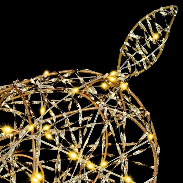 3D Rentier Warmweiß 180 cm PET