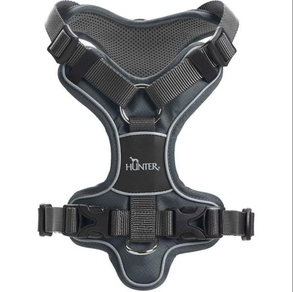 ARDEBO.de Hunter Geschirr Divo Nylon/Polyester grau/grau 72-100/L
