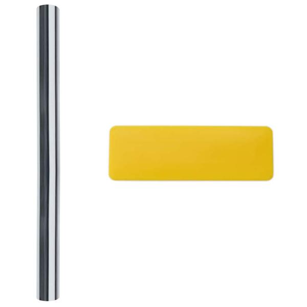 Solarfolie Silber 60 x 2000 cm PVC