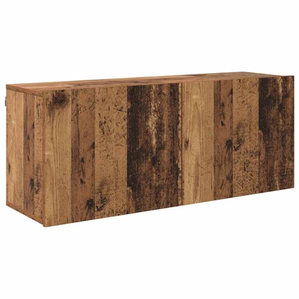 ARDEBO.de - TV-Einheiten Wandmontiert 6 pcs Altholz Holzwerkstoff
