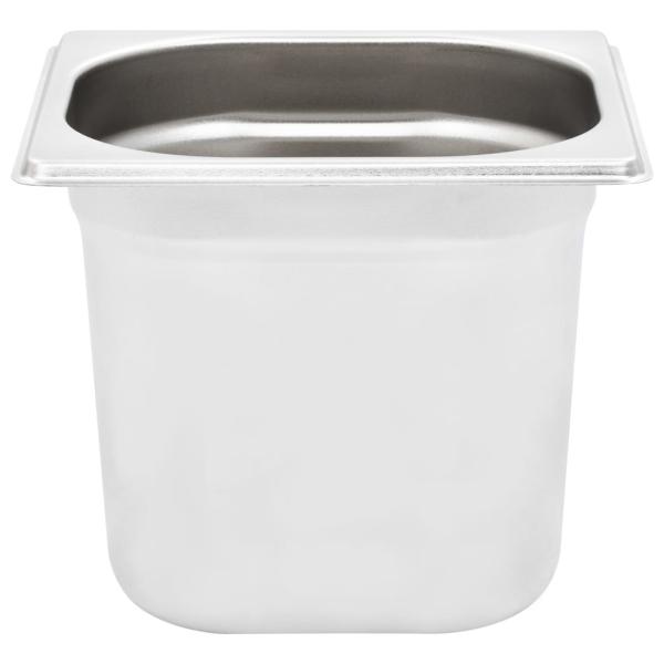 Gastronormbehälter 8 Stk. GN 1/6 150 mm Edelstahl
